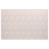 Roze en Witte Renaissance Bloem Stof (Yard (91,4 cm))