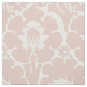 Roze en Witte Renaissance Bloem Stof (Swatch)