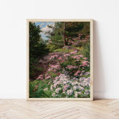 Roze en witte Rhododendron | Thomas Allen, Jr. Poster
