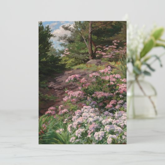 Roze en Witte Rododendron | Thomas Allen, Jr. (Staand voorkant)