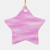 Roze en witte roze patroon. keramisch ornament (Achterkant)