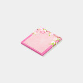 Roze en Witte Rozen Post-It Notities Post-it® Notes (Schuin)