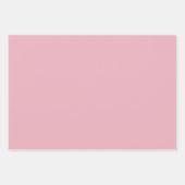  roze en witte sneeuwvlokken patroon inpakpapier vel (Voorkant 2)