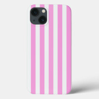 Roze en witte snoepjes strepen Hoesje-Mate iPhone 