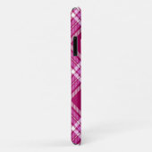 Roze en witte speldenstang Case-Mate iPhone case (Achterkant/rechts)