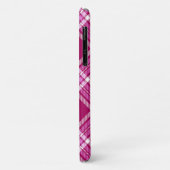 Roze en witte speldenstang Case-Mate iPhone case (Achterkant/links)