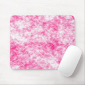 Roze en witte spikkels textuur achtergrond muismat (Met muis)