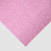 roze en witte sterren tissuepapier (Detail)