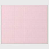 Roze en Witte Stippen Cadeaupapier (Vlak)