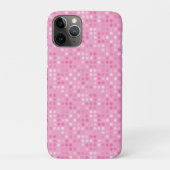 roze en witte stippen Case-Mate iPhone case (Achterkant)