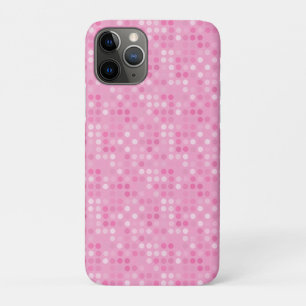 roze en witte stippen Case-Mate iPhone case