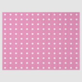 Roze en witte stippen tissuepapier (Voorkant)