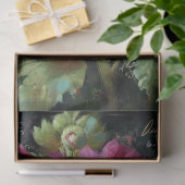 Roze en Witte Stockroos Decoupage Tissuepapier (Geschenk)