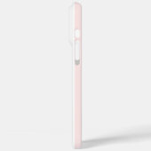 roze en witte streep Paris Geïnspireerd Case-Mate iPhone Case (Achterkant / Links)