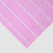 Roze en Witte Streep Patroon Tissuepapier (Detail)