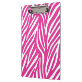 Roze en witte strepe patroon klembord (Links)