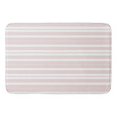 roze en witte strepen badmat (Voorkant)