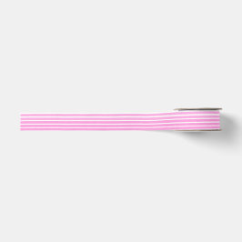 Roze en witte strepen grosgrain lint