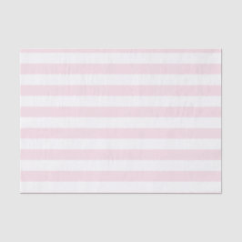 Roze en Witte Strepen Schattige Girly Pattern Tissuepapier