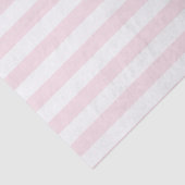Roze en Witte Strepen Schattige Girly Pattern Tissuepapier (Detail)