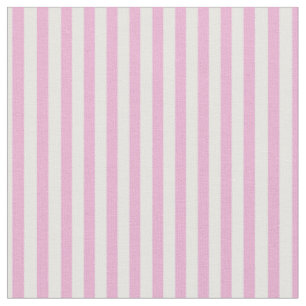 Roze en witte strepen stof