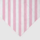 Roze en witte strepen tissuepapier (Detail)
