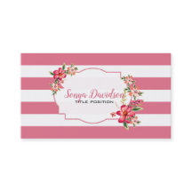 Roze en witte strepen