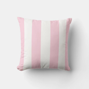 Roze en witte streping   Cabana Outdoor Pillow Buitenkussen