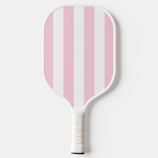 Roze en witte streping | Cabana Pickleball Paddle (Achterkant)