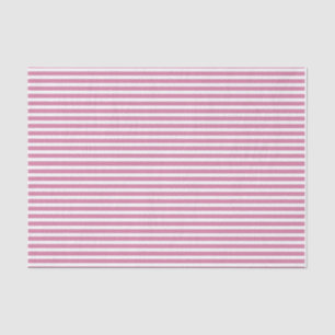 Roze en witte streping tissuepapier