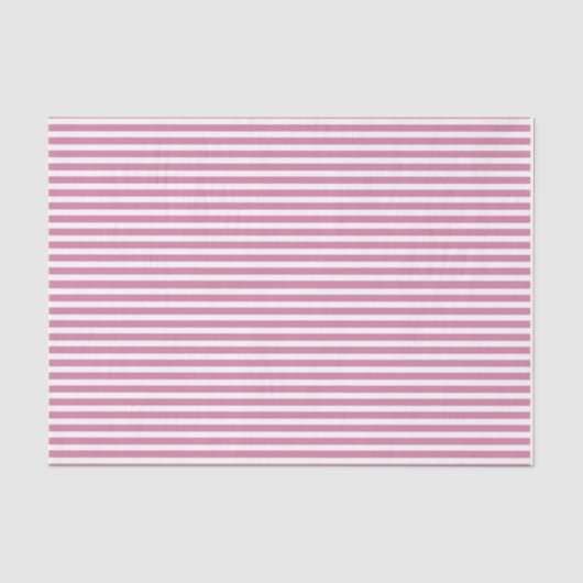 Roze en witte streping tissuepapier (Voorkant)