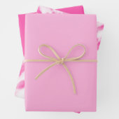 roze en witte stropdas inpakpapier vel (In situ)