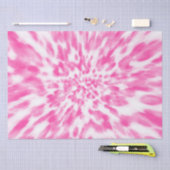 roze en witte stropdas tissuepapier (Craft)