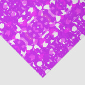 Roze en witte symmetrische markeringen tissuepapier (Detail)