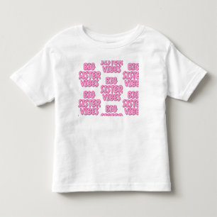 Roze en Witte T-Shirt voor Oudere Zus