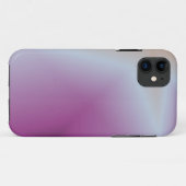 roze en witte telefoontas Case-Mate iPhone case (Achterkant (horizontaal))