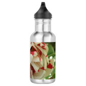 Roze en witte Tulip Waterfles (Rechts)