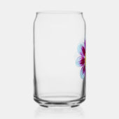 Roze en witte variëteiten Dahlia Floral Blikvorm Glas (Rechts)