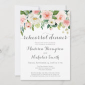 Roze en witte ventilatorrepetitie Binnenste inject Kaart (Voorkant)