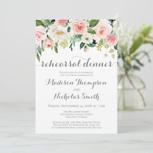 Roze en witte ventilatorrepetitie Binnenste inject Kaart (Staand voorkant)