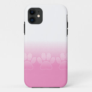 Roze en witte verf met de achtergrond van het Kran Case-Mate iPhone Case