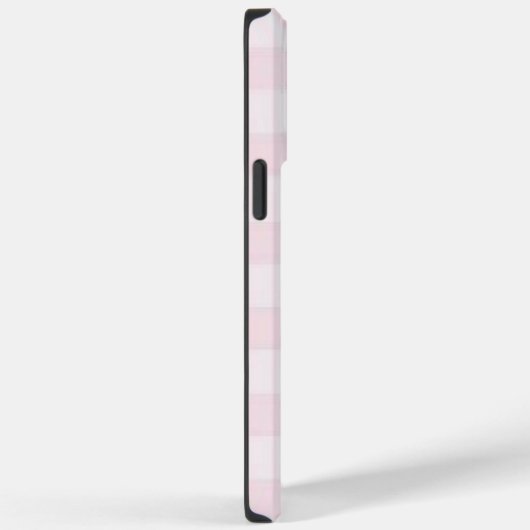 Roze en witte vierkanten Case-Mate iPhone case (Achterkant / Rechts)