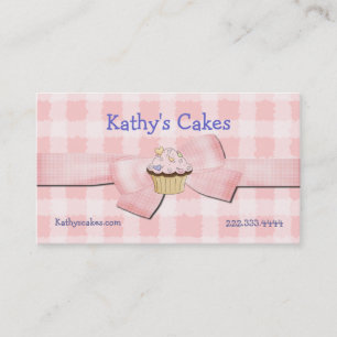 Roze en witte Visitekaartjes