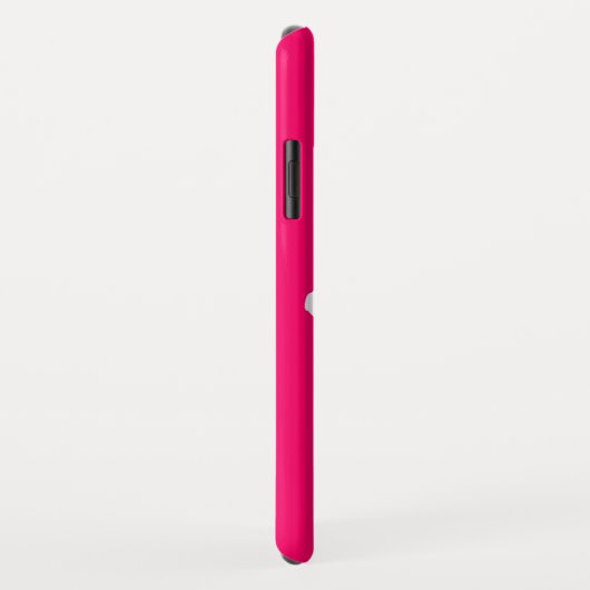 Roze en witte vlokken Case-Mate iPhone case (Achterkant/rechts)