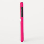 Roze en witte vlokken Case-Mate iPhone case (Achterkant/links)