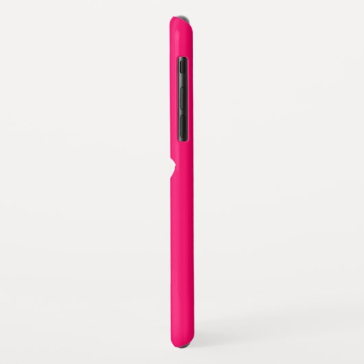 Roze en witte vlokken Case-Mate iPhone case (Achterkant/links)