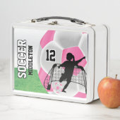 Roze en witte Voetbal - Voetbal (In situ)