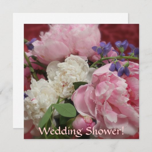 Roze en witte volken kaart (Voorkant / Achterkant)