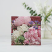 Roze en witte volken kaart (Staand voorkant)