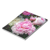 Roze en witte volken notitieblok (Linkerzijde)